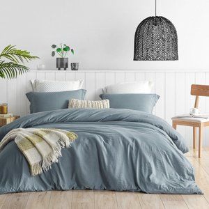 Blue Queen Duvet Cover Set- Simla Loft (Wayfair)